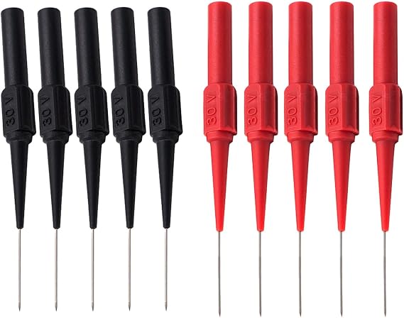 High-Precision Diagnostic Probe with Soft Grip for Automotive/Telecommunication Systems & Multimeter Measurements Cable Sheath Testing Tool