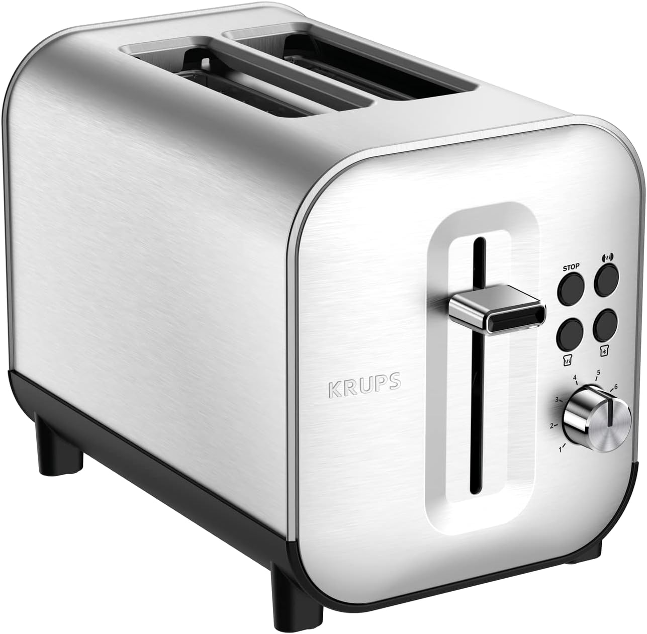 Krups First Toaster 2 Compartment Stainless Steel 850 Watt Toaster - 7211003732