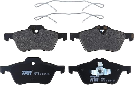 TRW Disc Brake Pad Set TRM0939, Ceramic brake pads, Performance brake pads OE Quality, Replacement for Cars