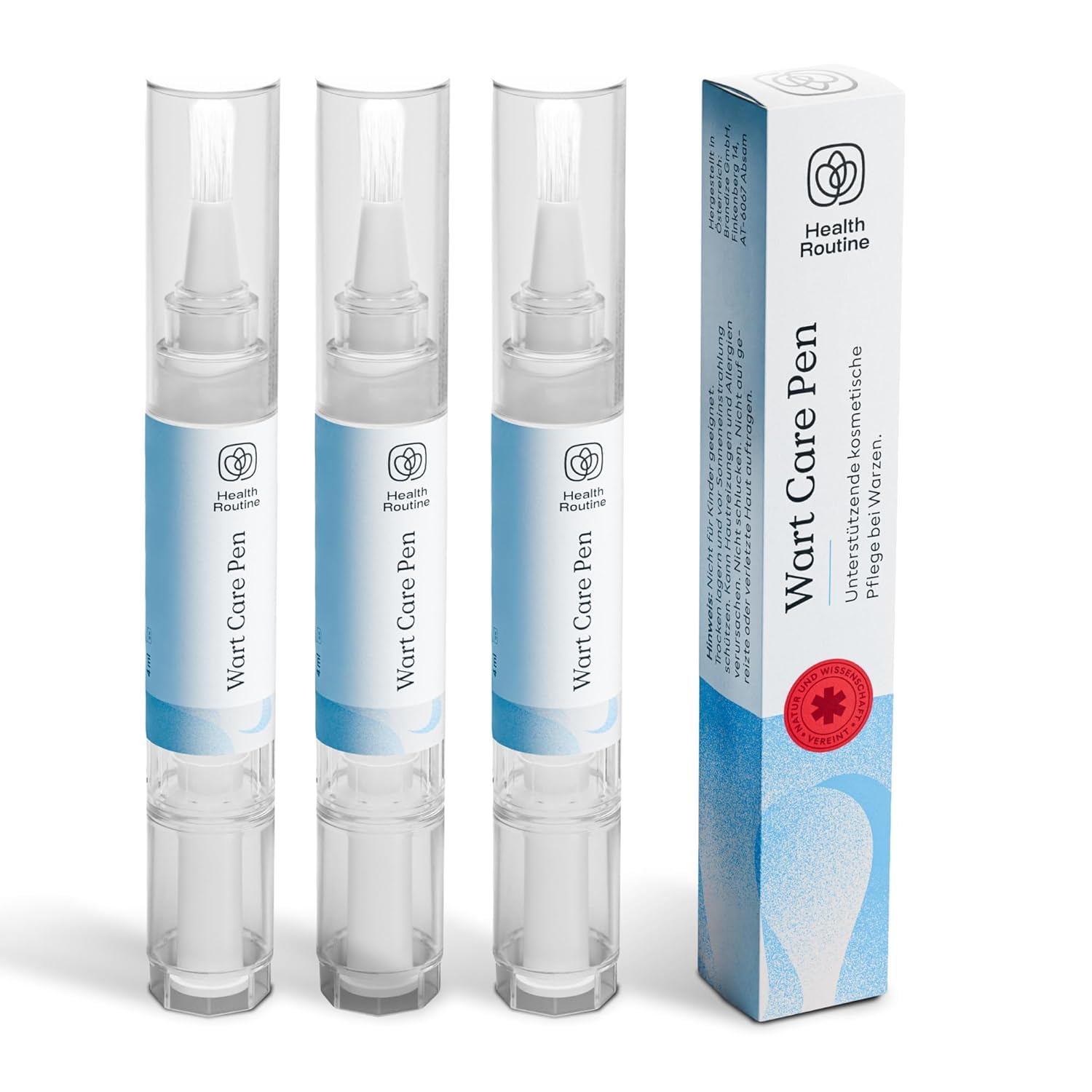 Health Routine Wart Care Pen Pack of 3 Skin Care Pen with Tea Tree Oil Salicylic Acid and Castor Oil for Cosmetic Skin Care