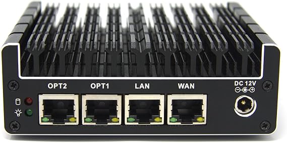 Protectli Vault FW4B - 4 Port Firewall Micro Appliance/Mini PC - Intel Quad Core (Celeron J3160) AES-NI Barebone