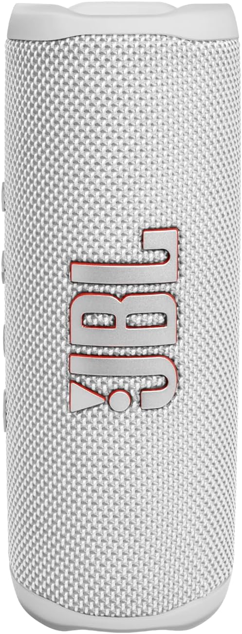 JBL Flip 6 Portable Bluetooth Speaker - White