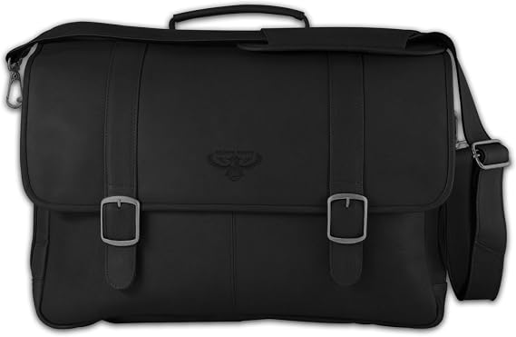 Pangea Brands NBA Atlanta Hawks Black Leather Porthole Case