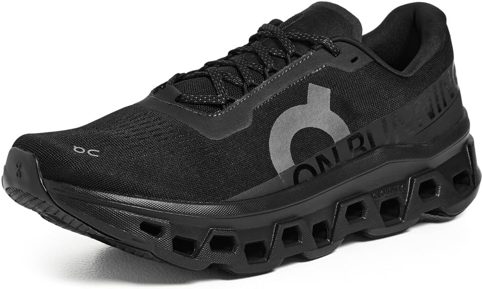 Cloudmonster Mens Running Shoes (Black/Black), Black/Black, 11