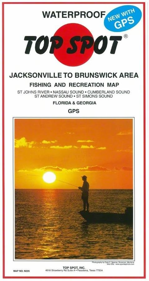 Topspot Map N226 Jacksonvil Brunswk