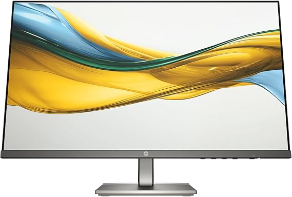 HP 524da - 5 Series - LED Monitor - 61 cm (24) (23.8 Visible) - 1920 x 1080 Full HD (1080p) @ 100 Hz - IPS - 300 cd/m² - 1500:1-5 ms - HDMI VGA - Speaker - Black Silver (Holder)