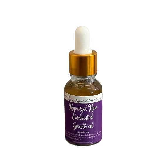 Rapunzels Hair Enchanted Growth oil with batana oil pumkin seed oil thyme biotin rosemary oil black seed oil (15 ml)