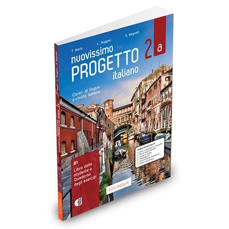 Nuovissimo progetto italiano 2a libro dello studente + quaderno degli esercizi + cd audio + dvd