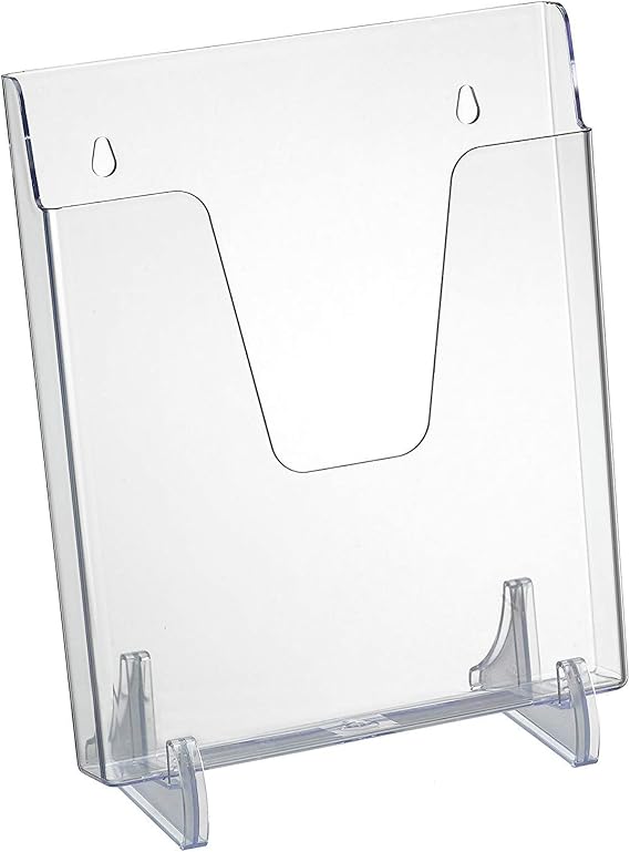 Acrimet Pocket File Organizer Vertical, Letter Size, Clear