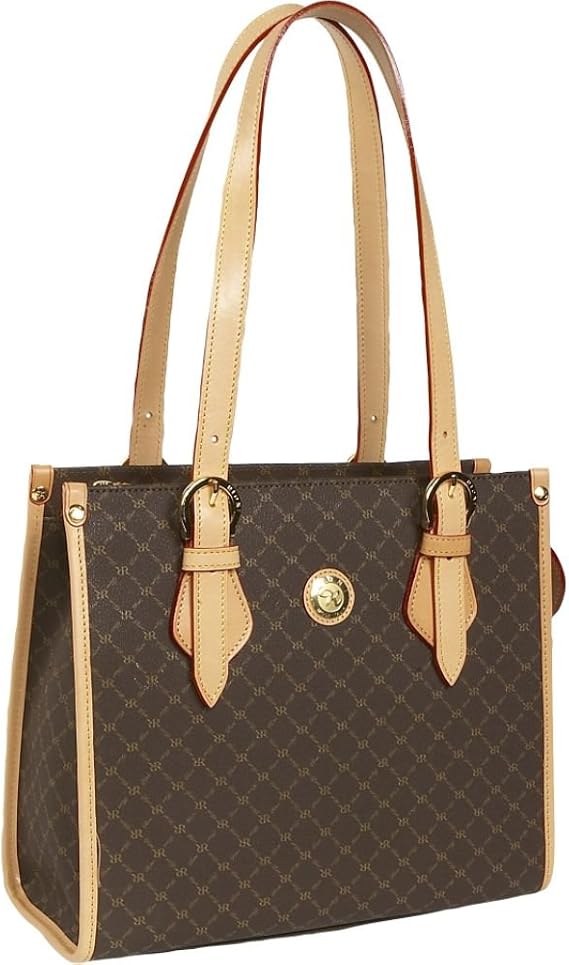 Rioni Shoulder Tote - Brown