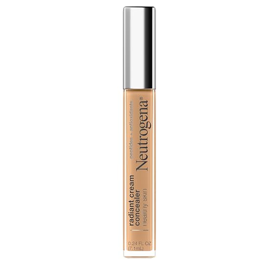 Neutrogena Healthy Skin Cream Concealer, Hazelnut Medium 01, 0.24 fl oz