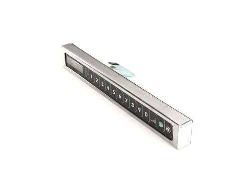 Amana Menumaster 59174529 Menu Master Touch Panel Assembly End Caps