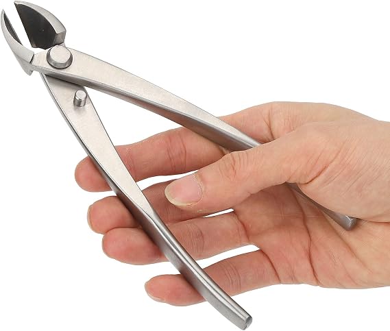 Bonsai Scissors, 165mm Reentrant Cuts Branch Cutter with Ergonomic Handle, High Strength, Toughness and Wear Resistance, for Gardening, Flowers, Flower Arrangements