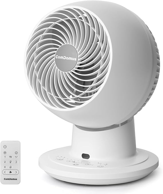 11'' Oscillating Air Circulator Desk Fan