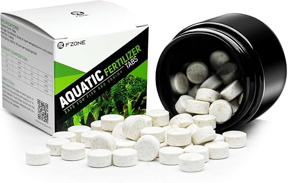FZONE Root Tabs, Aquarium Plant Fertilizer, Safe for Fish & Shrimp, 60g/Box