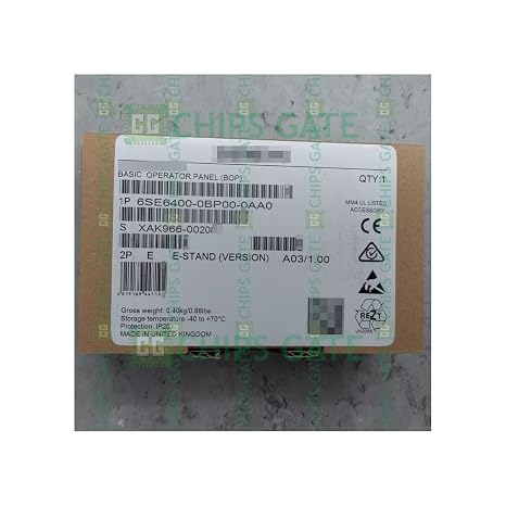 6SE6400-0BP00-0AA0 6SE6 400-0BP00-0AA0 Basic Operator Panel