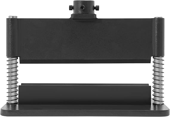 12" Press Brake Attachment, 3/16" Bending Thickness Hydraulic Shop Press Attachments Press Brake Attachment for Standard 12/20 Ton Hydraulic Shop Presses Dual Spring Design -Black