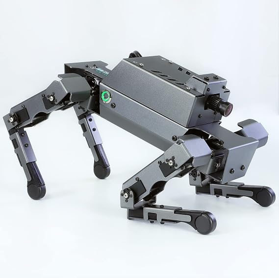 Yahboom Adults AI Smart Robot Raspberry Pi Robot Dog Python Programmable 12 Joints Bionic Mechanical Dog DOGZILLA (DOGZILLA S1 without Pi 5)