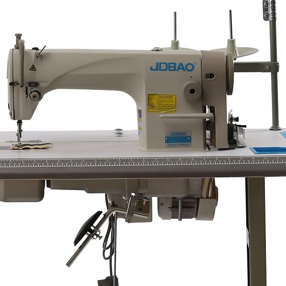 Industrial Strength Sewing Machine Heavy Duty Sewing Machines with Motor Adjustable Commercial Grade Sewing Machine Set