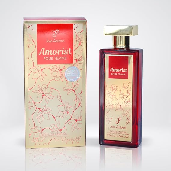 Almas Perfumes Upscale Perfume & Oud co. JEAN ANTOINE Eau De parfum AMOREST - Sweet Smelling Spray - 100ML 3.4FL OZ - Long-Lasting Aroma - Luxurious Scent of Arabia for Women