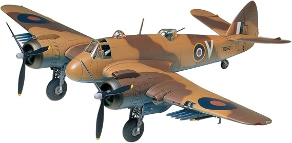 Tamiya Bristol Beaufighter Mk VI Strike Aircraft 1:48 Military Plastic Model Assembly Kit