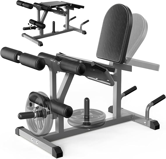 Z ZHICHI 2-in-1 Leg Curl/Extension Machine,Home Use,Burn quads/Calves Fast