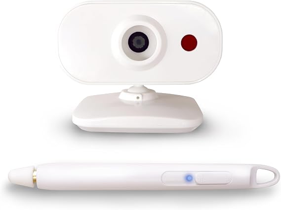 Portable Interactive Whiteboard - Smart Teaching Whiteboard, Long Focus Interactive Screen, Auto Calibration, Easy to Setup, Ideal for Home, Office, Classrooms, Conference Room, Presentation