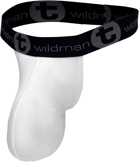 Wildmant Mesh Monster C*ck Strapless Pouch White
