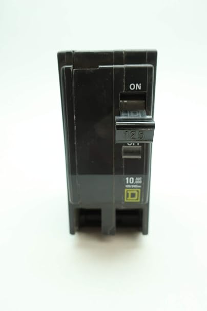 SQUARE D QO2125 125A 2P Molded CASE Circuit Breaker 120/240V-AC D646176