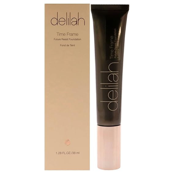 delilah Future Resist Foundation, Shade: Nutmeg, 1.28 oz