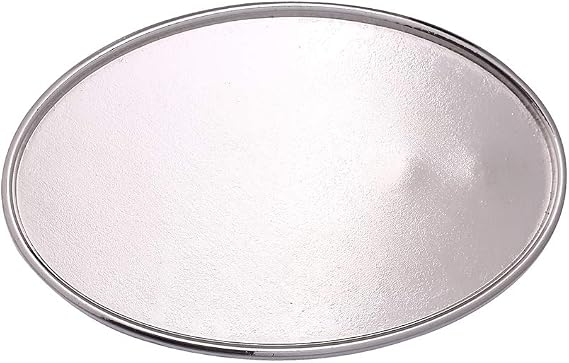HUABOLA CALYN DIY Blank Belt Buckle Oval Western Rodeo Belt Buckles for Women Men