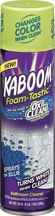 Kaboom Foam-Tastic with OxiClean Fresh Scent Bathroom Cleaner, 19 oz.