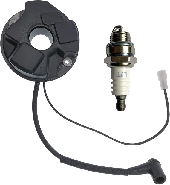 501831901 Ignition Coil fit for Husqvarna 165R,165RX,2100,2101,265RX Chainsaws Cut-Off Saw Module with Spark Plug