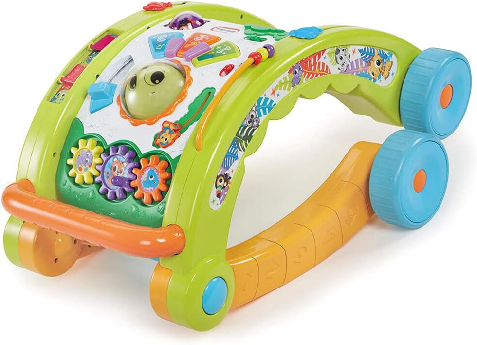 Little Tikes 3-in-1 Activity Walker - 70+ Activities, Songs & Sounds - Green/Orange/White