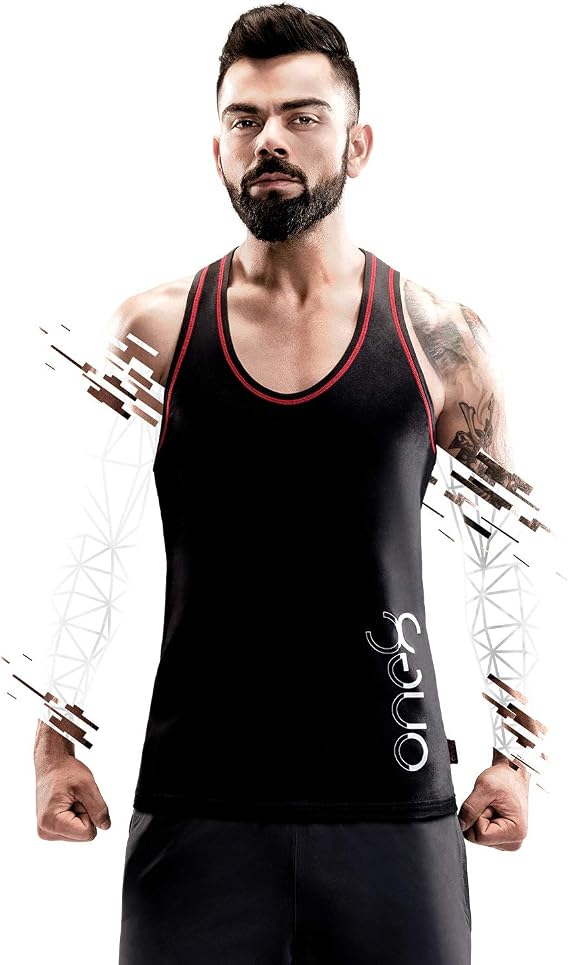 one8 by Virat Kohli Men's Sports Vest
