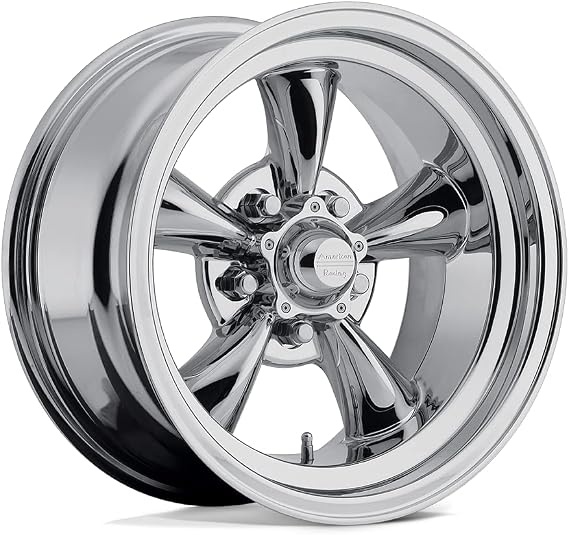 American Racing Vintage VN605 TORQ THRUST D 15X6 5X4.75 3.66 4mm CHROME - VN6055661