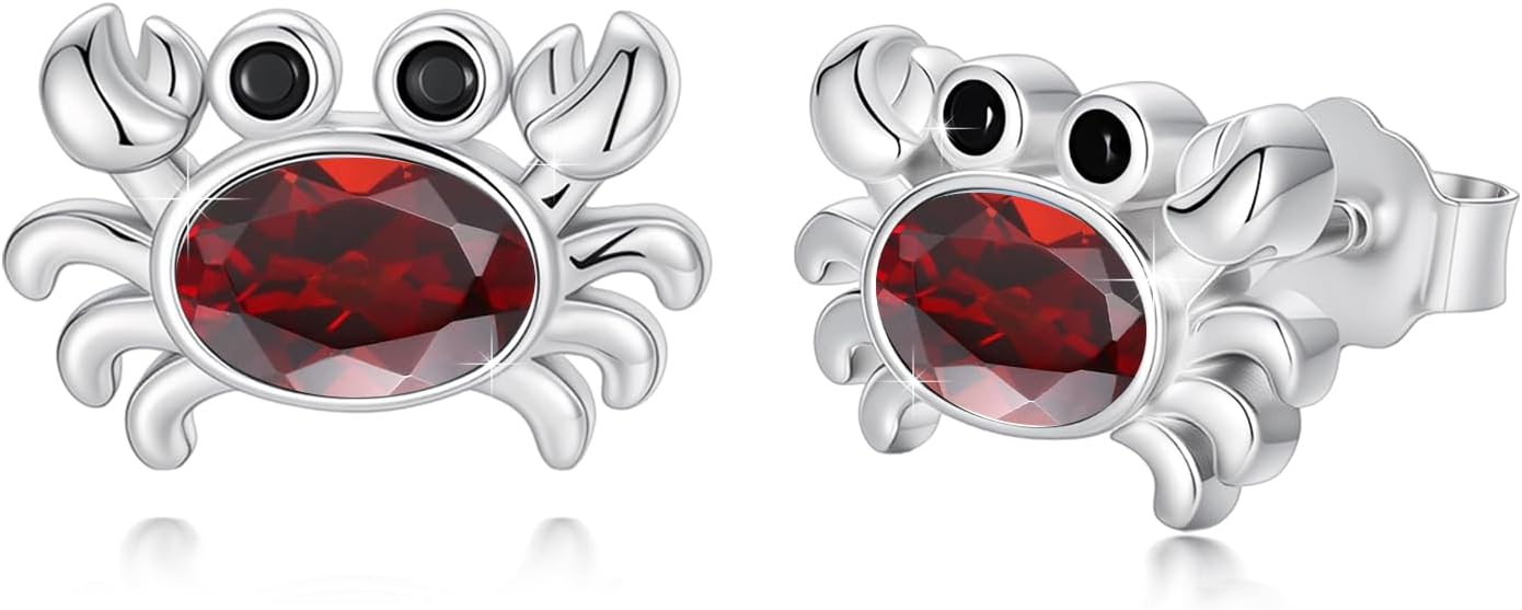 925 Sterling Silver Turtle Earrings Animal Stud Earrings Ocean Jewelry Gifts for Women Friends Daughter Halloween Birthday Christmas Anniversary (A-Turtle Earrings-5mm)