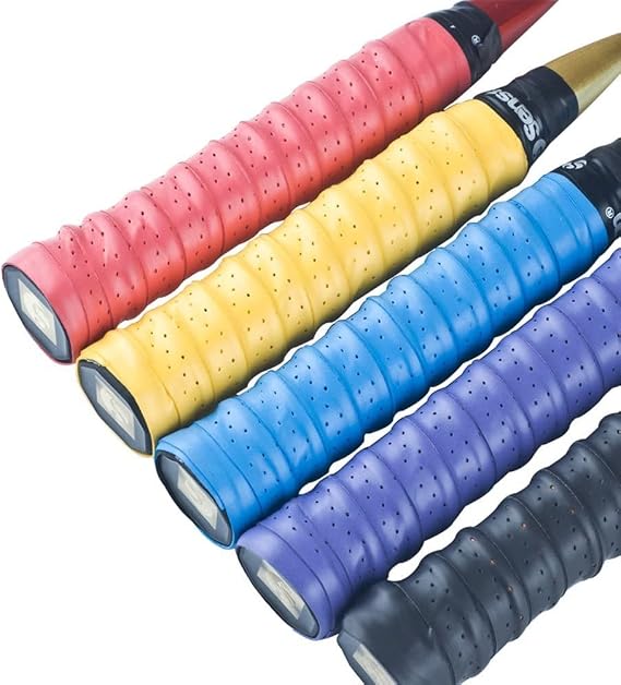 Senston New Rackets Grip Anti Slip Perforated Super Absorbent Tennis Overgrip Badminton Overgrip Pickleballs Overgrip