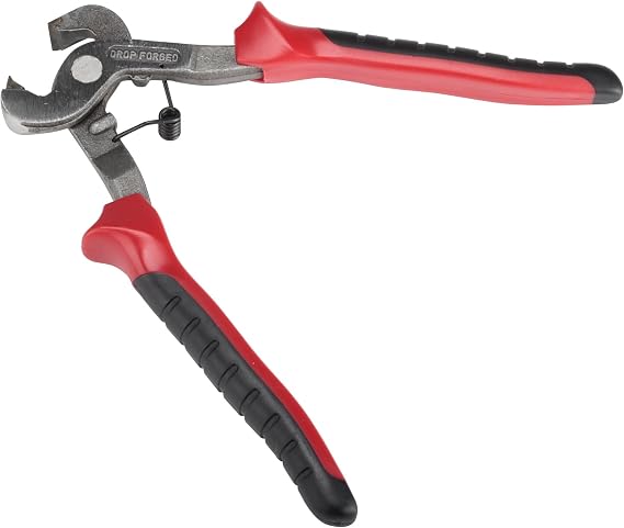 RUBI 65926 | Nippers for Ceramic Tiles | for Rectifying Ceramic Tile Cuts, Especially in Tile and Glazed Stoneware |, Black