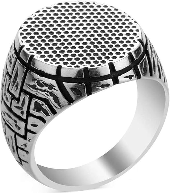 Licensed Solid 925 Sterling Silver Cukur The Pit Yamac Ring