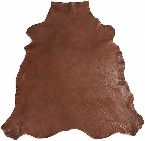 REED Leather HIDES - Whole Sheep Skin 7 to 10 SF for Arts and Crafts (Antique Brown)