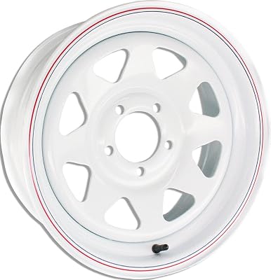 Awc 8 Spoke Wheel Wht 12X4 5 On 4.5 2024012-92171