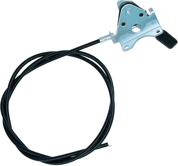 290-348 Heavy-Duty Throttle Control Cable Compatible with Exmark 116-1972, Fits Lazer Z AS/E/S/X/Z Series, 52" Black Lawn Mower Replacement Part, Durable Tractor Accessories