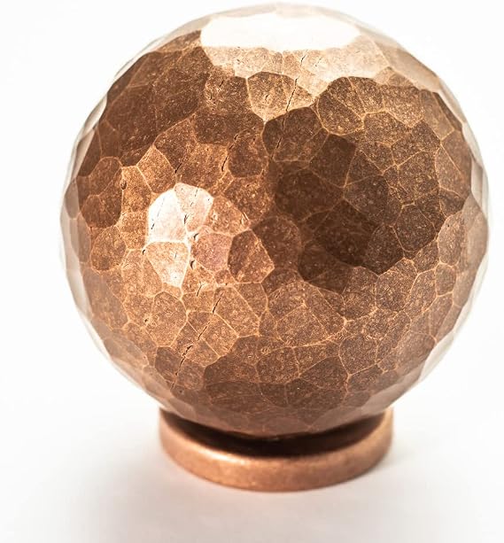 Shire Post Mint Hand-Hammered Orb - 2.25" - 1.75 lb Copper