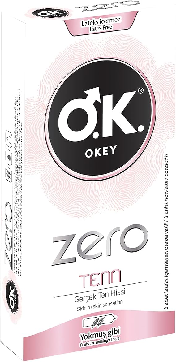 Okey Zero Tenn 8'li Prezervatif