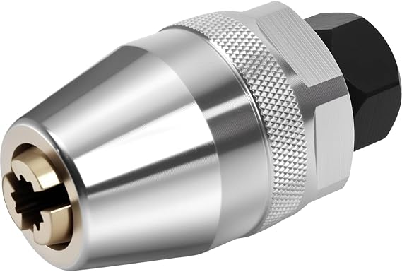 WUWEOT Broken Stud Remover, 3/8" Damaged Bolt and Stud Extractor Tool, Manifold Drive Stud Puller Fit 1/4" to 1/2" Rounded Studs for Broken, Damaged, Rounded Off, Painted, and Rusted Tight Bolts