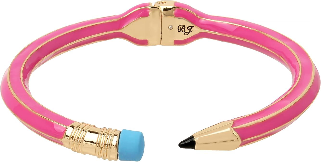 Betsey Johnson Pencil Hinged Bangle