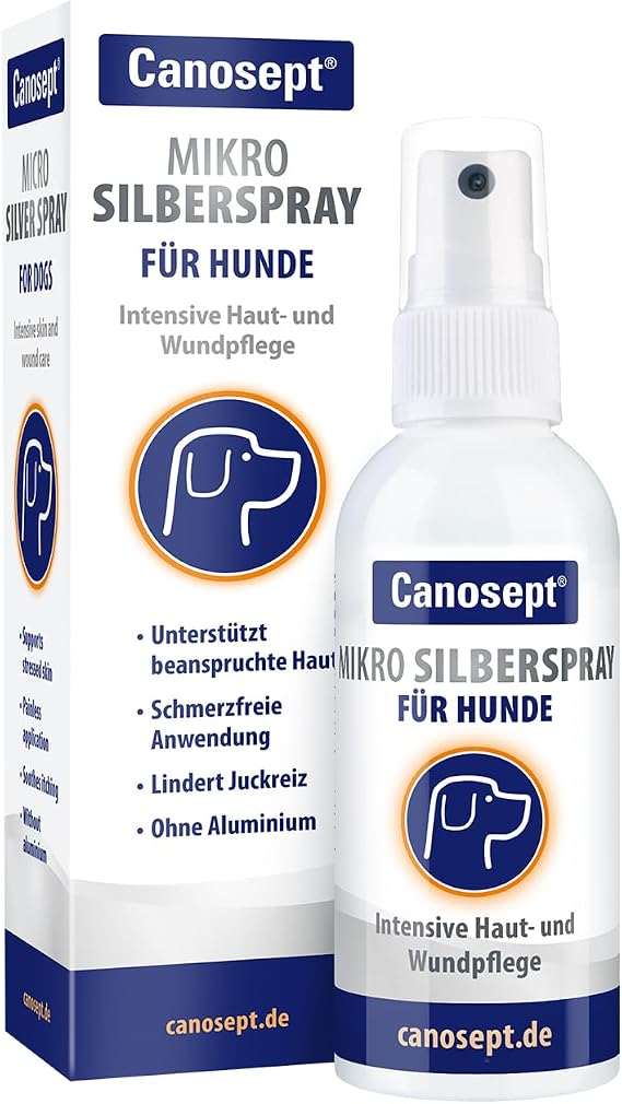 Canosept Micro Silver Spray for Dogs 75 ml – Silver Spray Dog Against