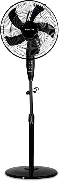 Kumtel KTF-330 Siyah Vantilatör 16'' (5P)