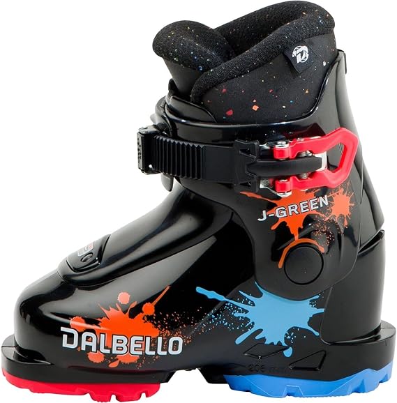 dalbello - Ski Boots J Green 1.0 Gw Black Boys - Size 28.5 - Black